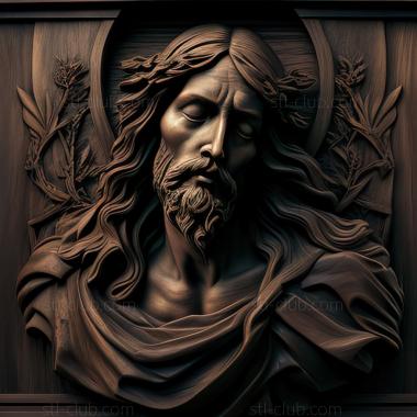 3D model st jesus (STL)